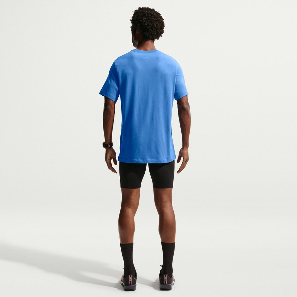 Dri-FIT Tee Run Swoosh Erkek Mavi Tişört