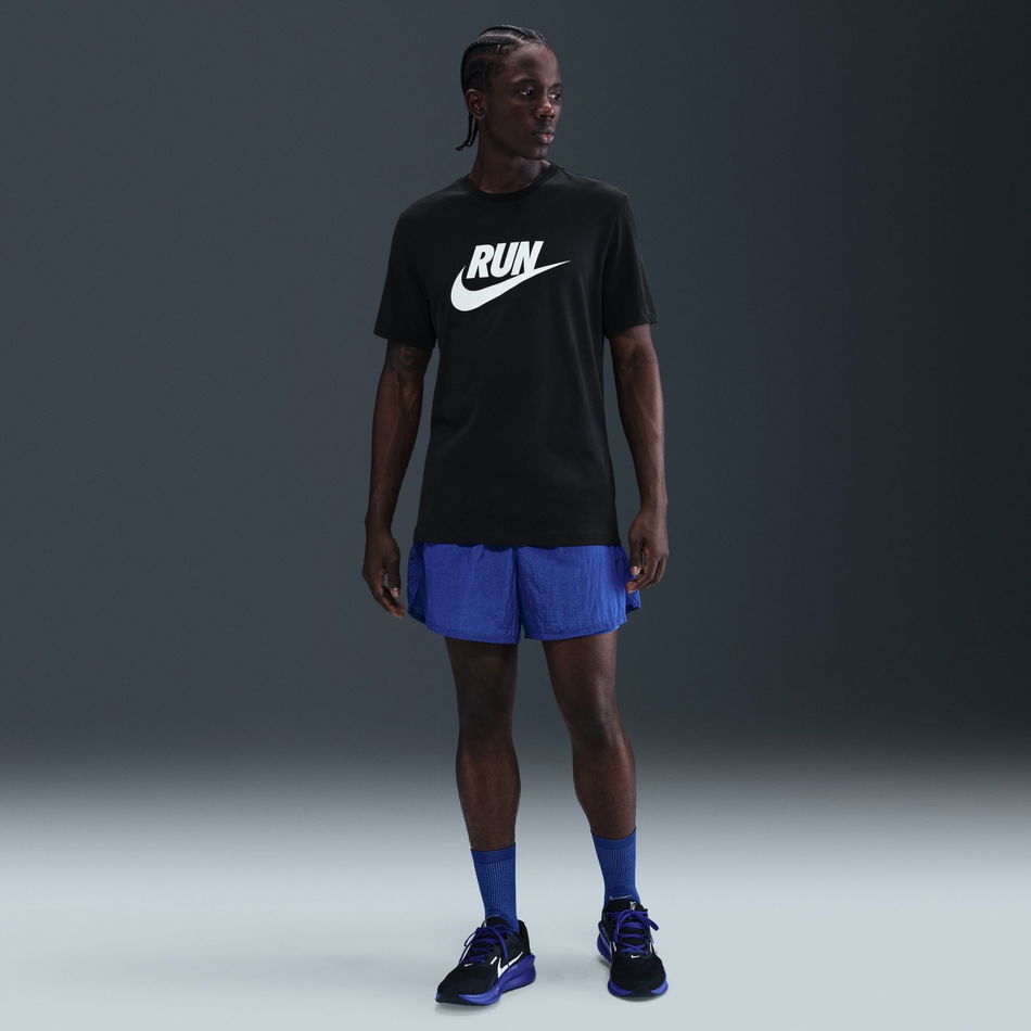 Dri-FIT Tee Run Swoosh Erkek Siyah Tişört