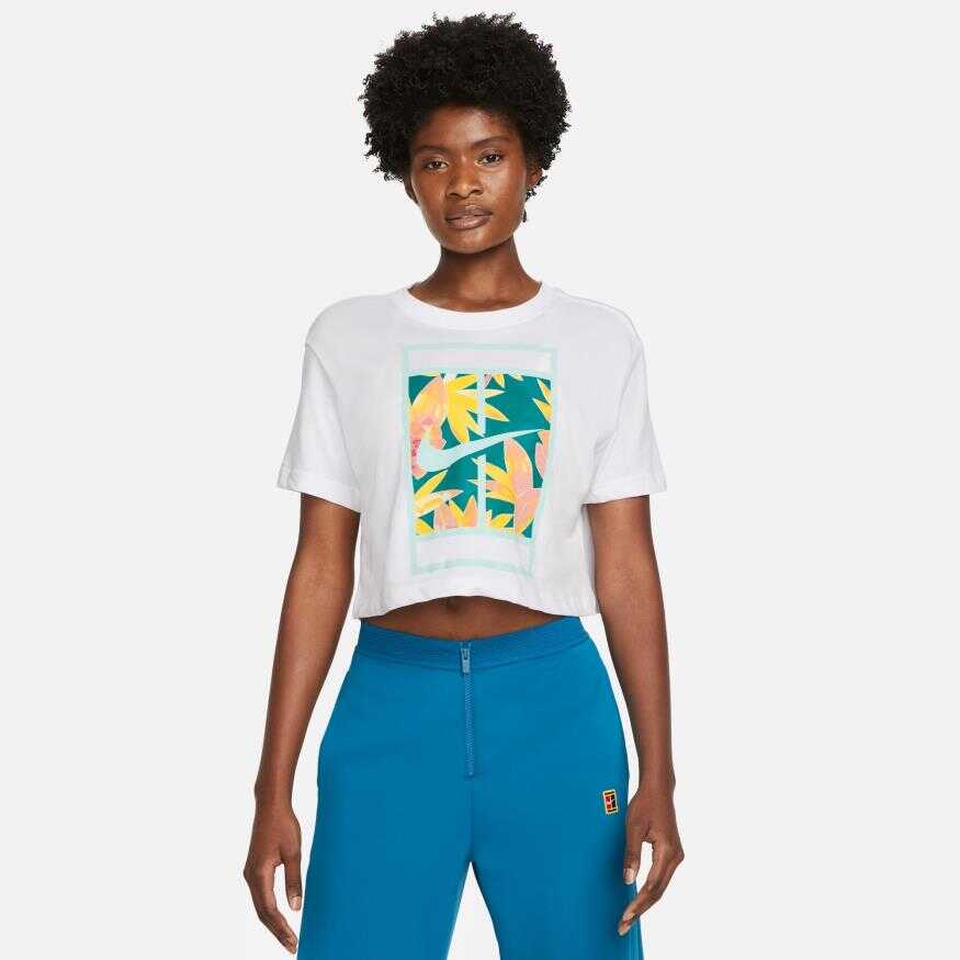 Dri Fit Tee Slam Crop Kadın Tişört