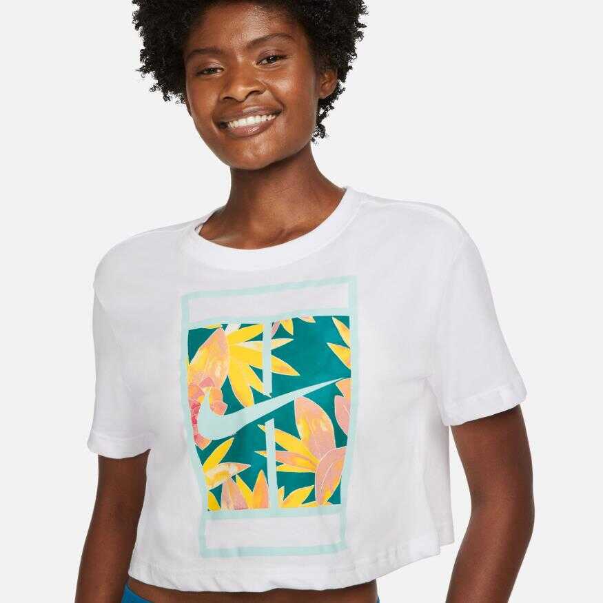 Dri Fit Tee Slam Crop Kadın Tişört