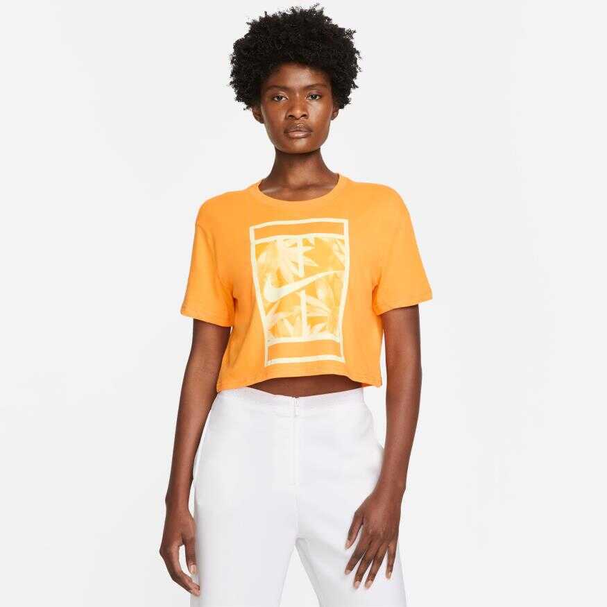 Dri Fit Tee Slam Crop Kadın Tişört