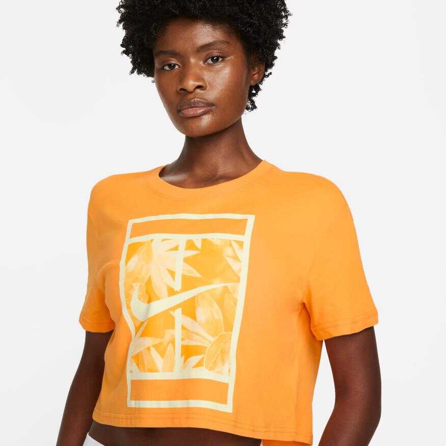 Dri Fit Tee Slam Crop Kadın Tişört