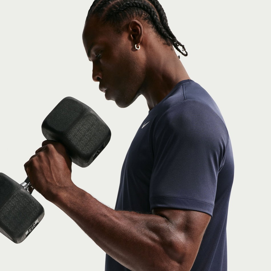 Dri-FIT Tee Std Flex Erkek Mavi Tişört