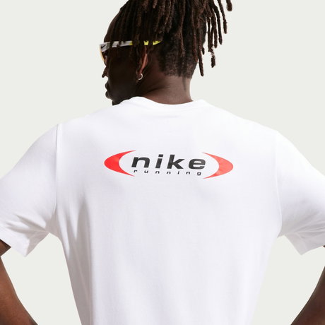 NIKE - Dri-FIT Tee Std Retro Run Erkek Beyaz Tişört
