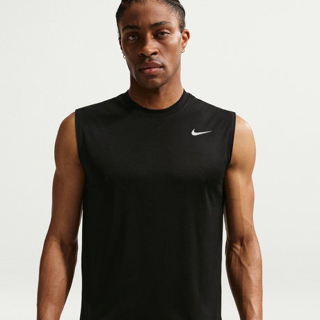 NIKE - Dri-FIT Tee Std Slvls Flex Erkek Siyah Tişört