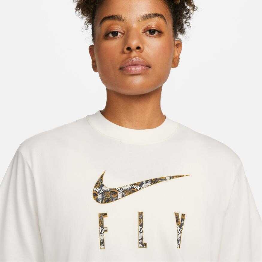 Dri Fit Tee Swoosh Fly Boxy 2 Kadın Tişört
