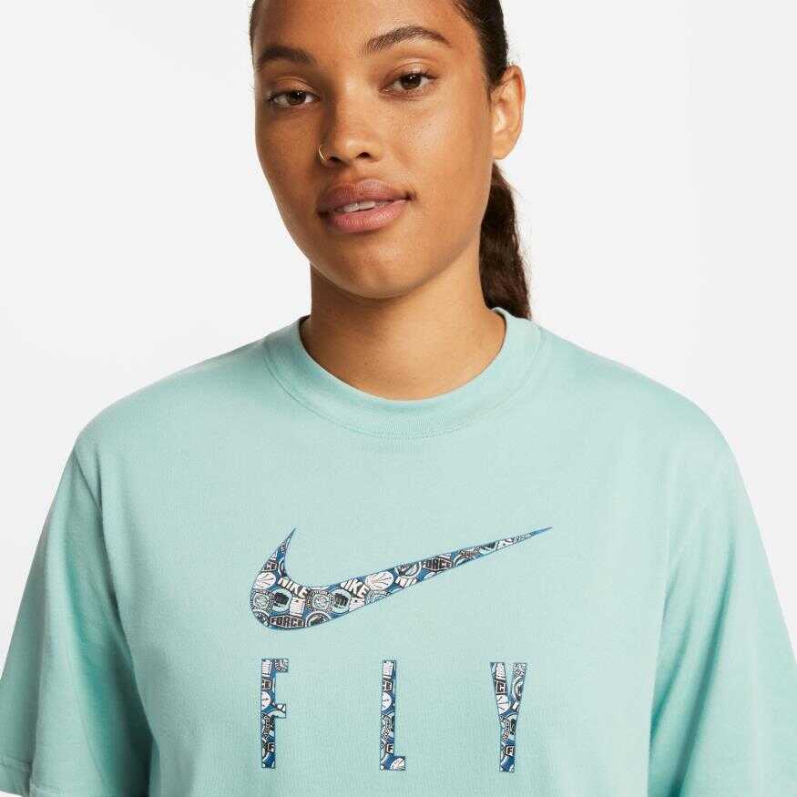 Dri Fit Tee Swoosh Fly Boxy 2 Kadın Tişört