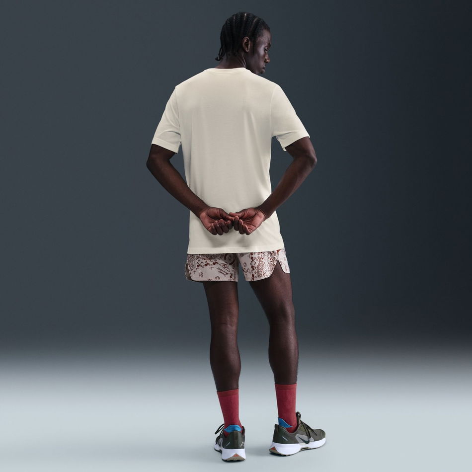 Dri-FIT Tee Trail Logo Erkek Bej Tişört