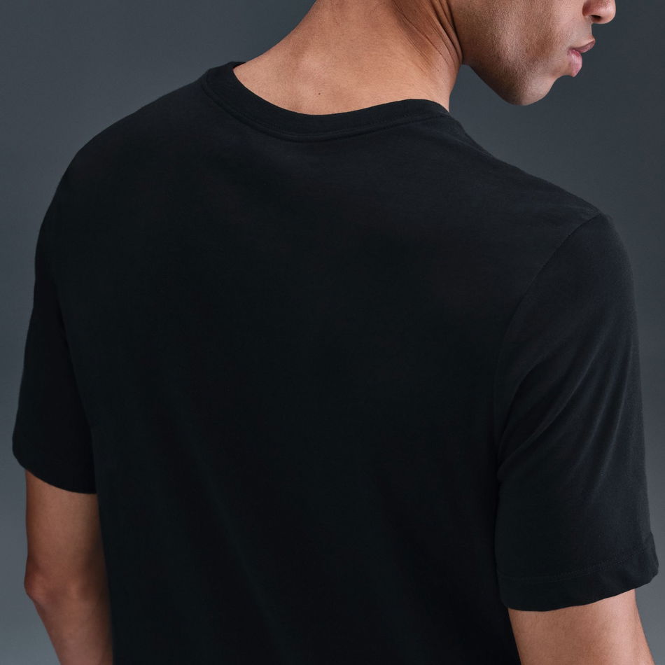 Dri-FIT Tee Trail Logo Erkek Siyah Tişört