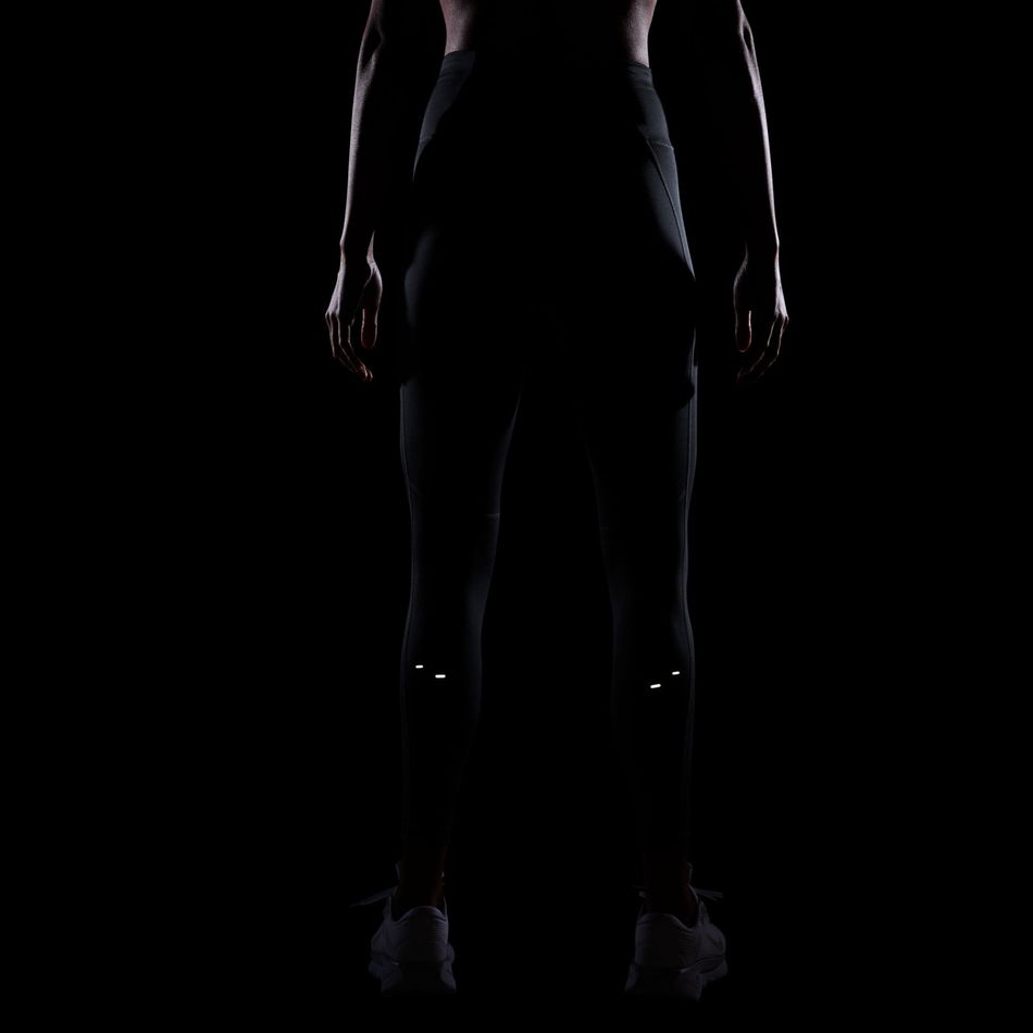 Dri-FIT Tempo HR 7/8 Swoosh Run Kadın Siyah Tayt