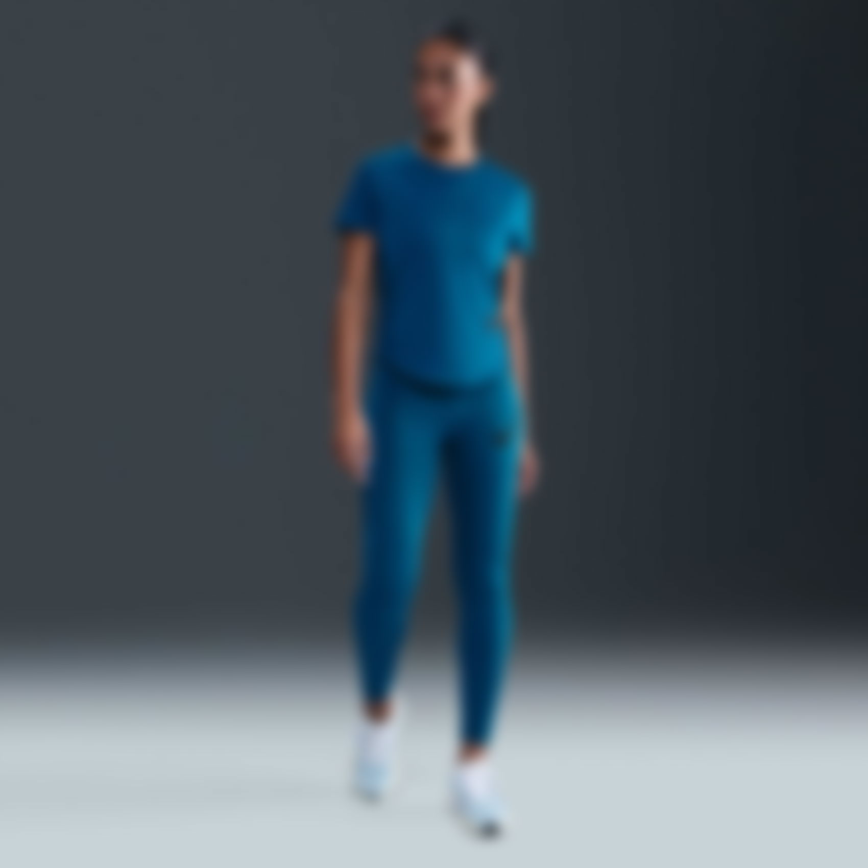 NIKE - Dri-FIT Tempo HR 7/8 Swoosh Run Tight Kadın Tayt