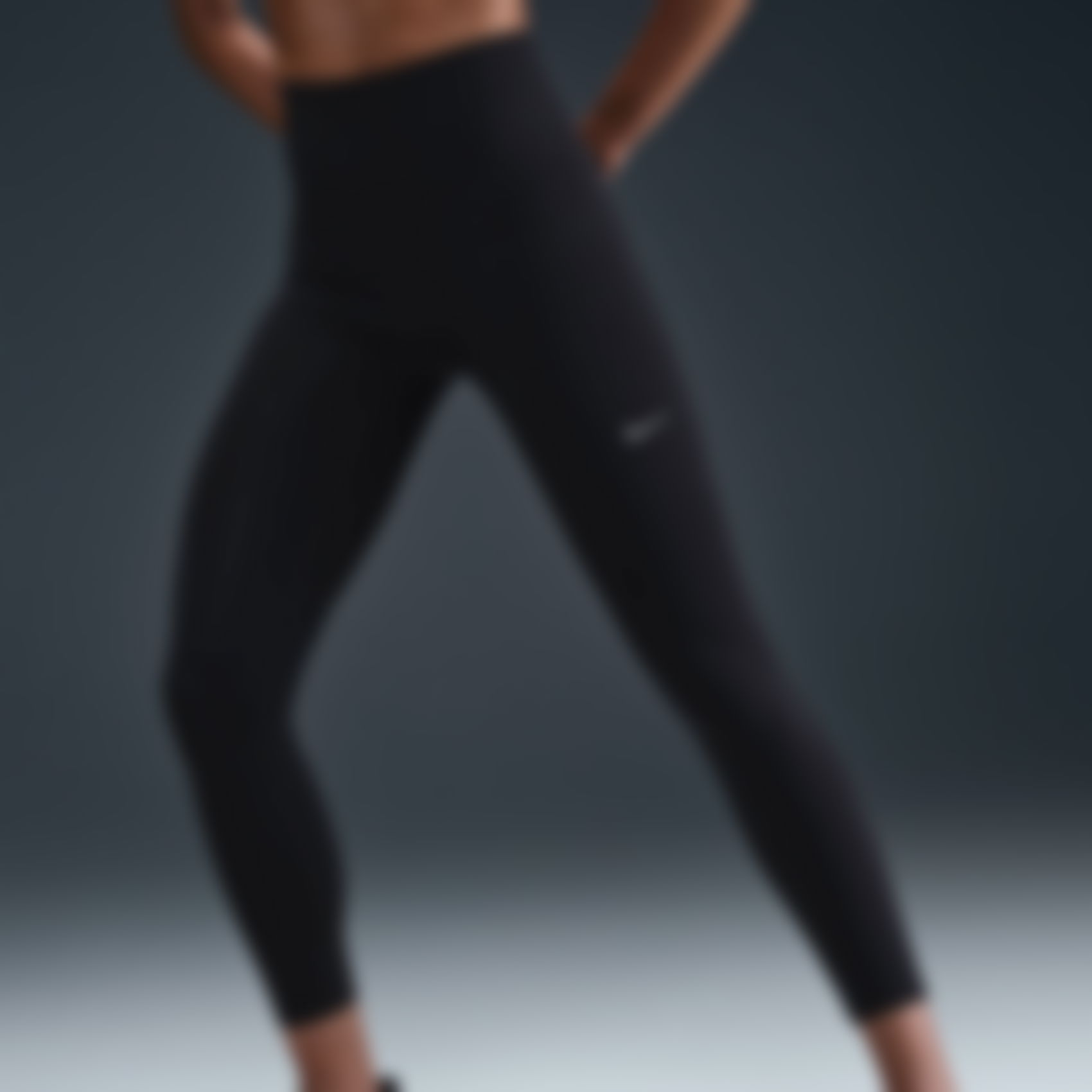 NIKE - Dri-FIT Tempo HR 7/8 Tight Kadın Siyah Tayt
