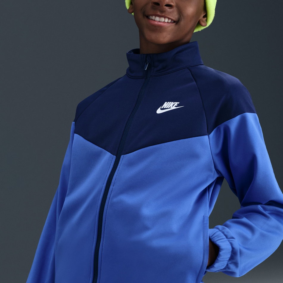 Dri-FIT Tracksuit Fz Çocuk Mavi Eşofman Takımı