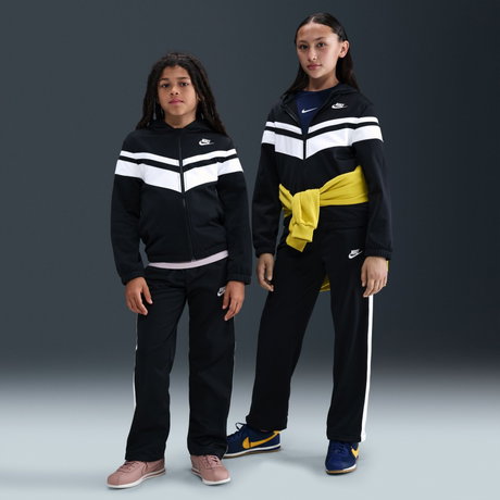 NIKE - Dri-FIT Tracksuit Mixed Çocuk Siyah Eşofman Takımı