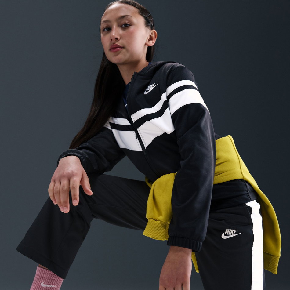 Dri-FIT Tracksuit Mixed Çocuk Siyah Eşofman Takımı