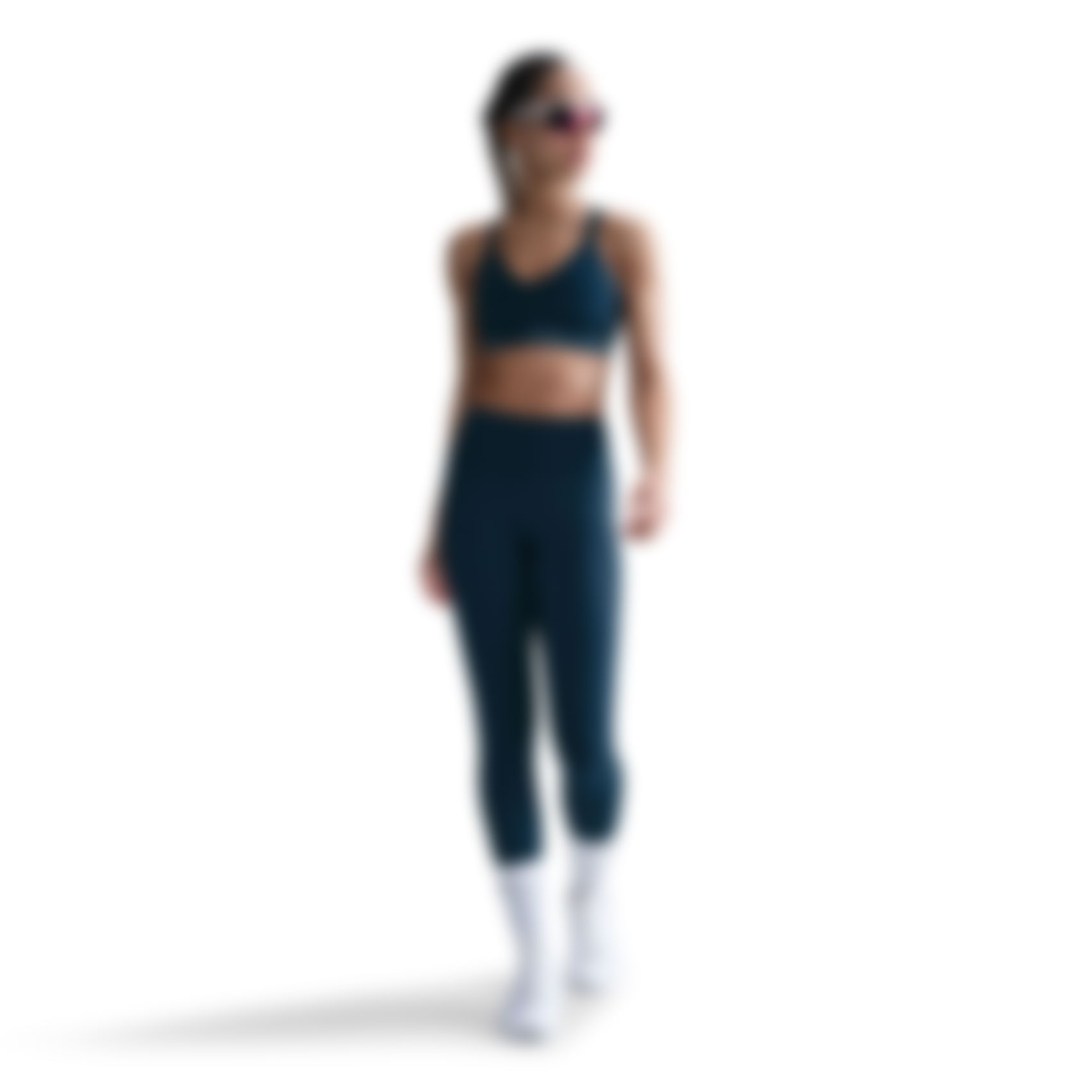 NIKE - Dri-FIT Universa HR 7/8 Tight Kadın Lacivert Tayt