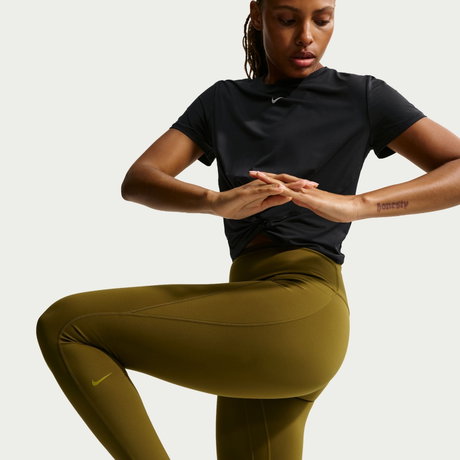 NIKE - Dri-FIT Unıversa Hr Tight Kadın Yeşil Tayt