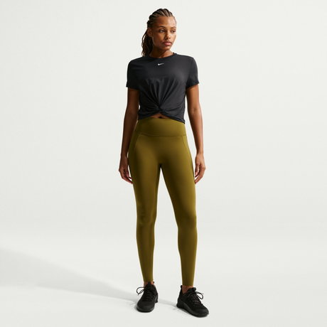 NIKE - Dri-FIT Unıversa Hr Tight Kadın Yeşil Tayt (1)