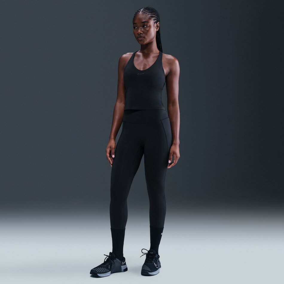 Dri-FIT Universa MS Bra Tank Pedli Kadın Siyah Atlet