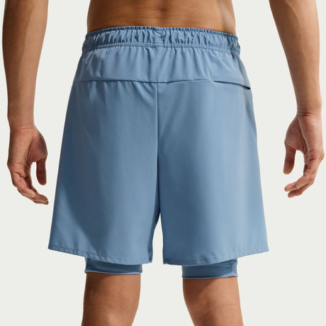 NIKE - Dri-FIT Unlimited Woven 7IN 2in1 Erkek Mavi Şort (1)