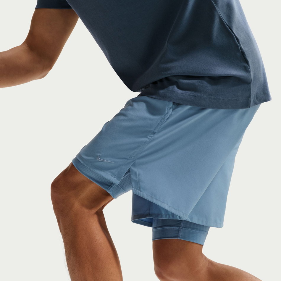 Dri-FIT Unlimited Woven 7IN 2in1 Erkek Mavi Şort