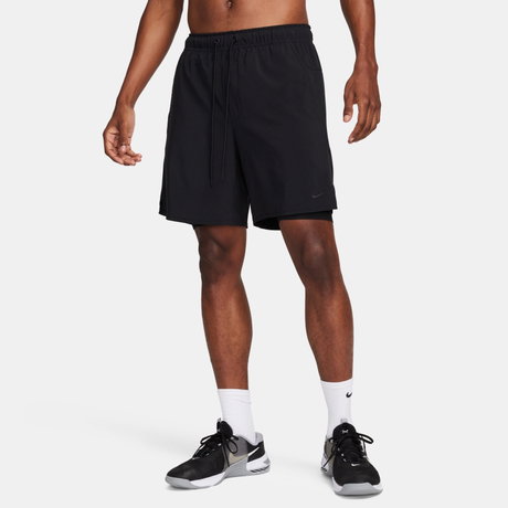 NIKE - Dri-FIT Unlimited Woven 7IN 2in1 Erkek Siyah Şort