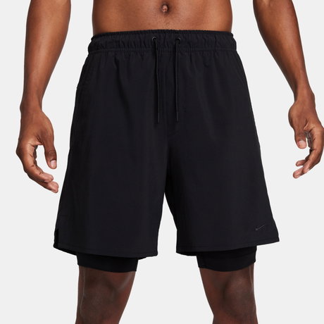 NIKE - Dri-FIT Unlimited Woven 7IN 2in1 Erkek Siyah Şort (1)