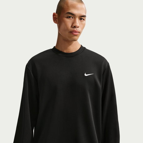 NIKE - Dri-FIT Uv Flex Fleece Crew Erkek Siyah Sweatshirt