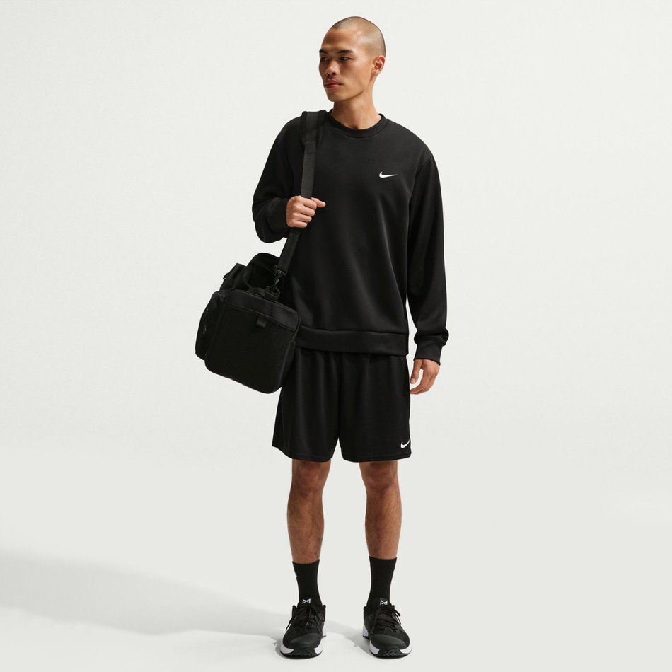 Dri-FIT Uv Flex Fleece Crew Erkek Siyah Sweatshirt