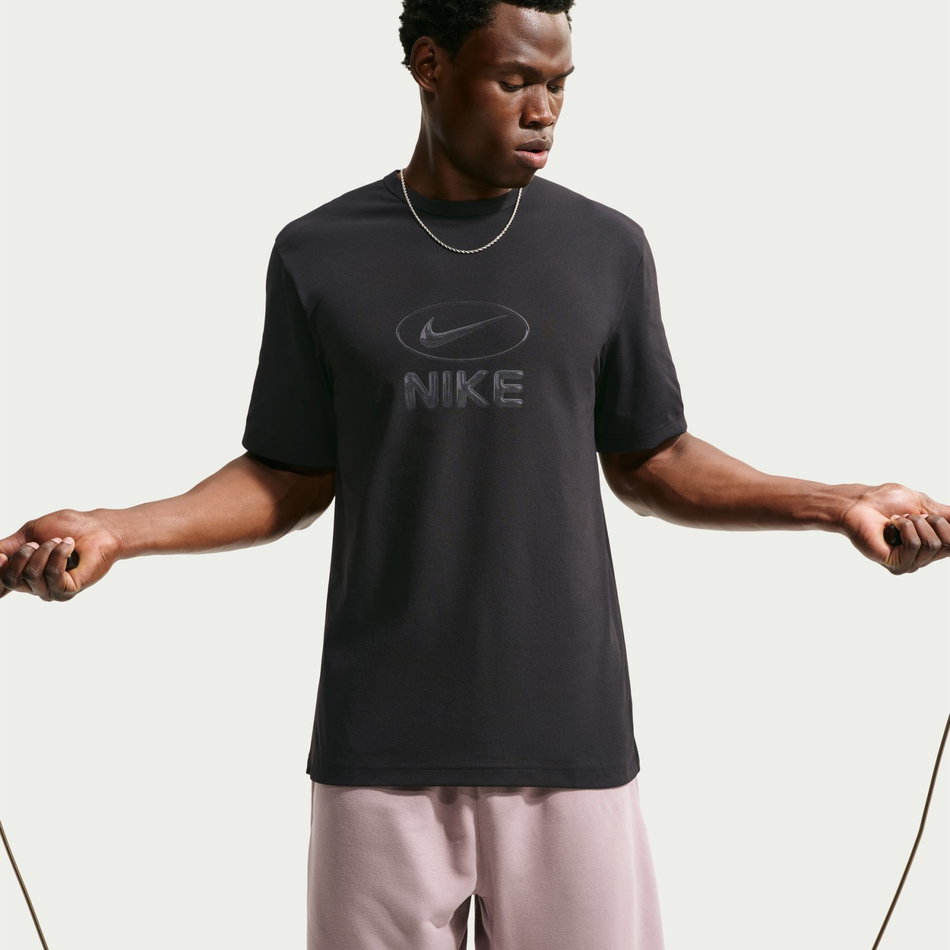 Dri-FIT Uv Hyverse Top Fld Gfx Erkek Siyah Tişört