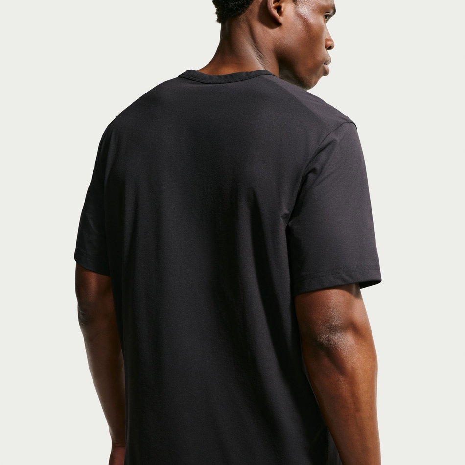 Dri-FIT Uv Hyverse Top Fld Gfx Erkek Siyah Tişört