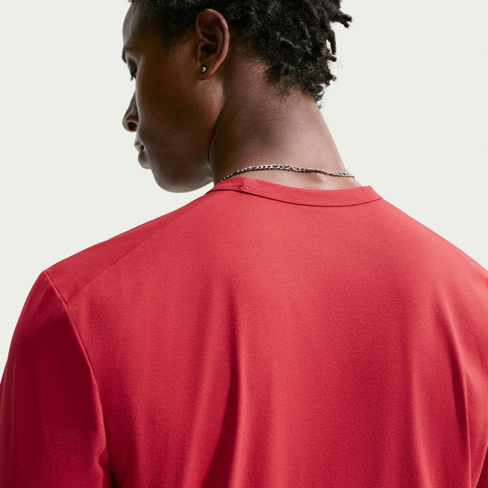 Dri-FIT Uv Hyverse Top Gfx Erkek Kırmızı Tişört