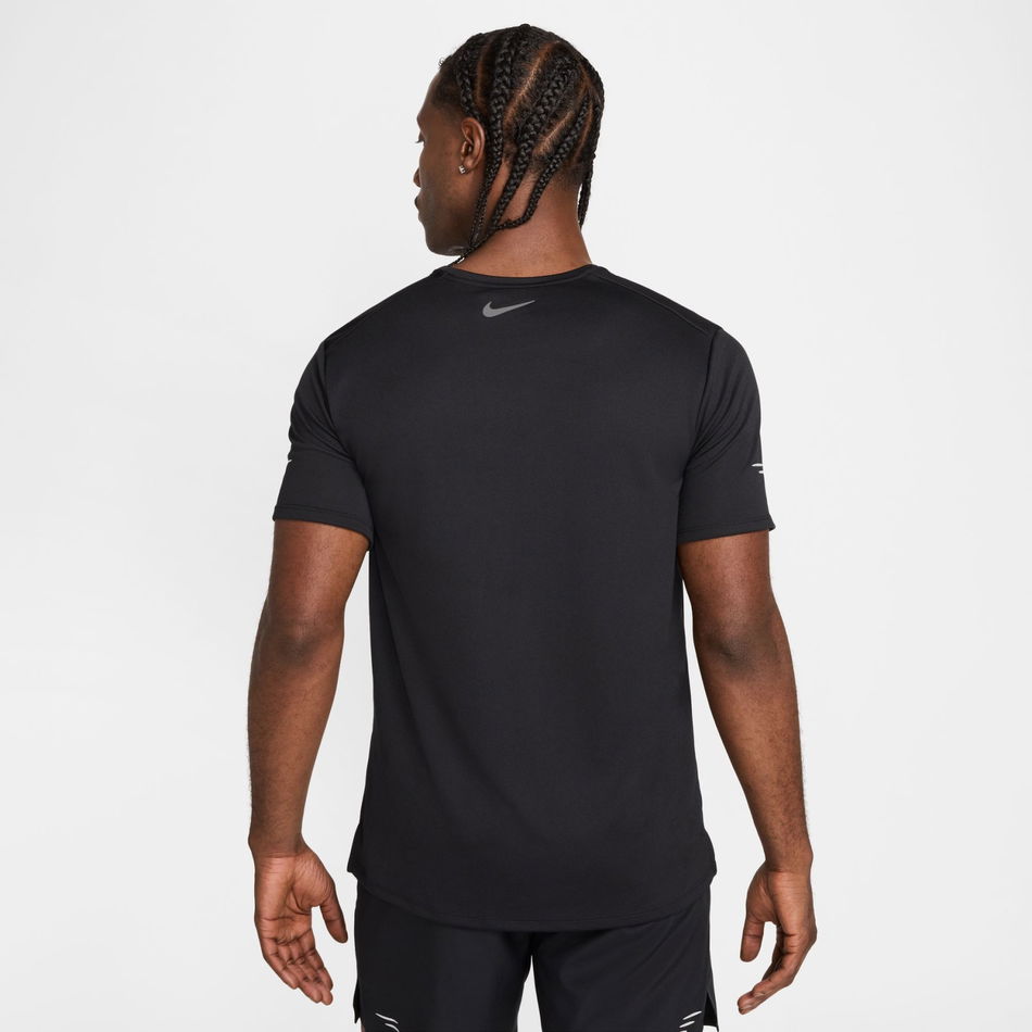 Dri-FIT UV Miler Flash SS Erkek Siyah Tişört
