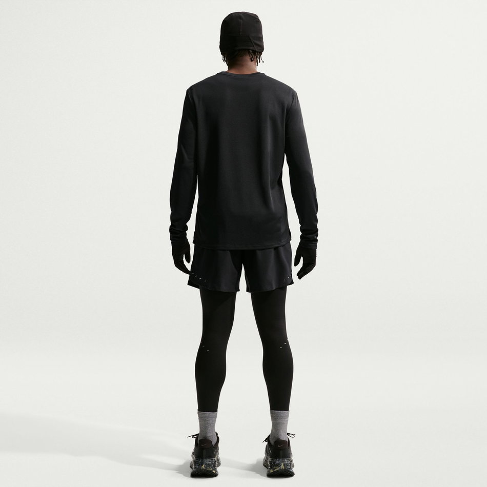 Dri-FIT UV Miler Ls Top Erkek Siyah Sweatshirt