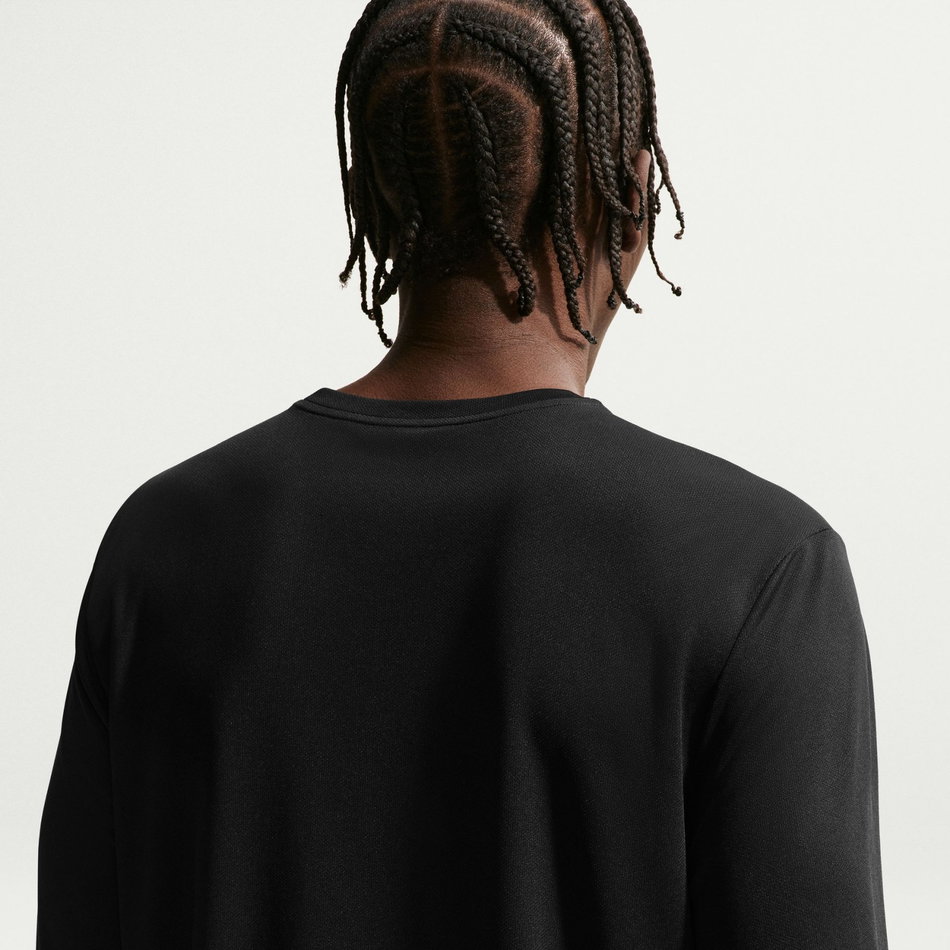 Dri-FIT UV Miler Ls Top Erkek Siyah Sweatshirt