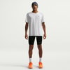 NIKE - Dri-FIT UV Miler Ss Erkek Beyaz Tişört (1)
