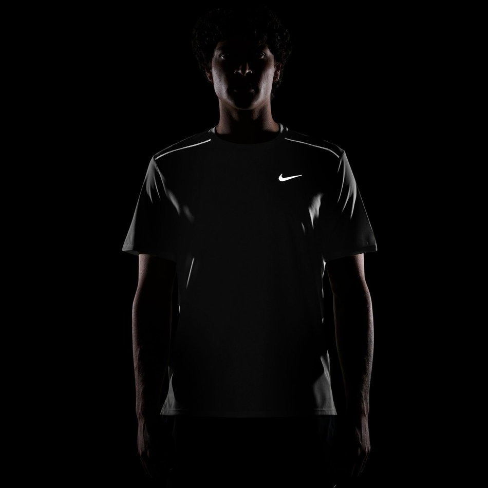 Dri-FIT UV Miler Ss Erkek Beyaz Tişört