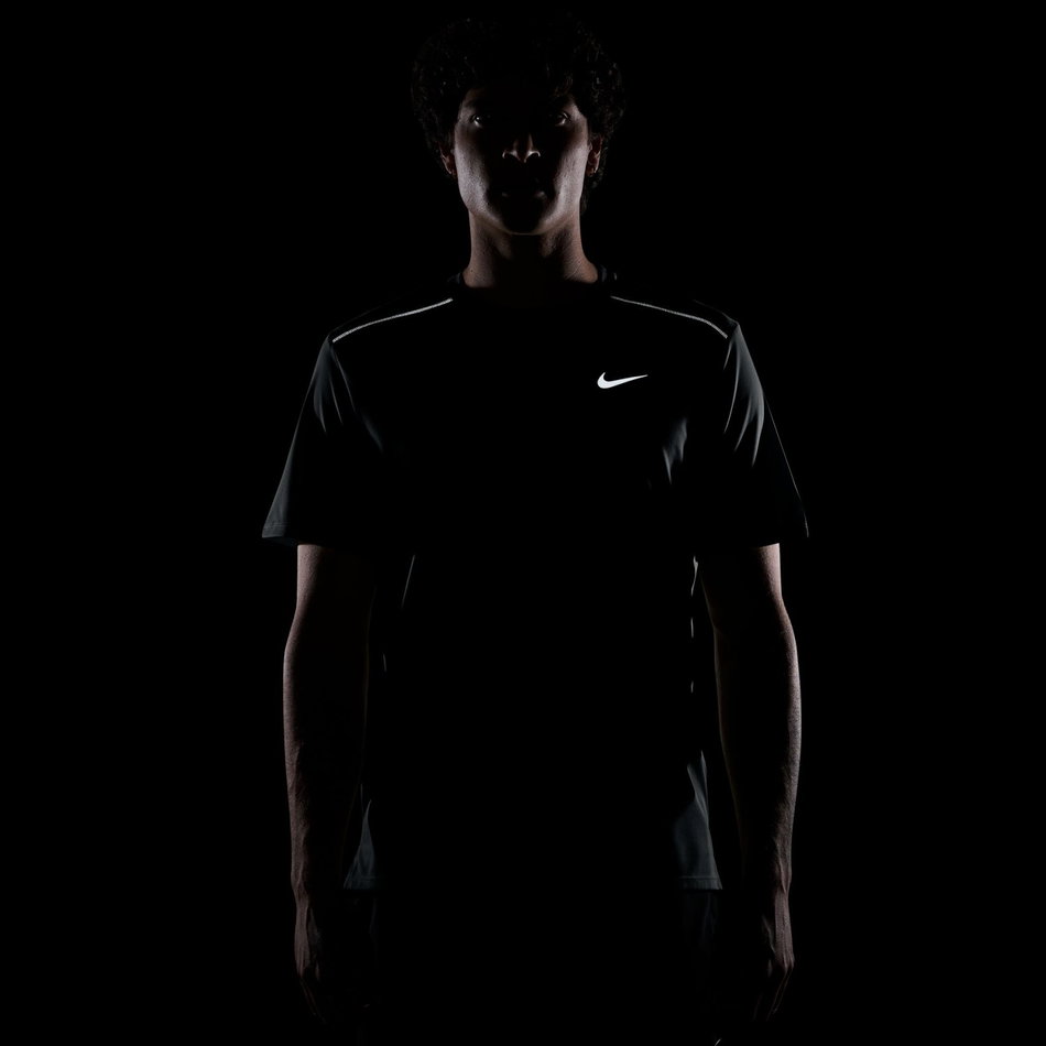 Dri-FIT UV Miler Ss Erkek Gri Tişört