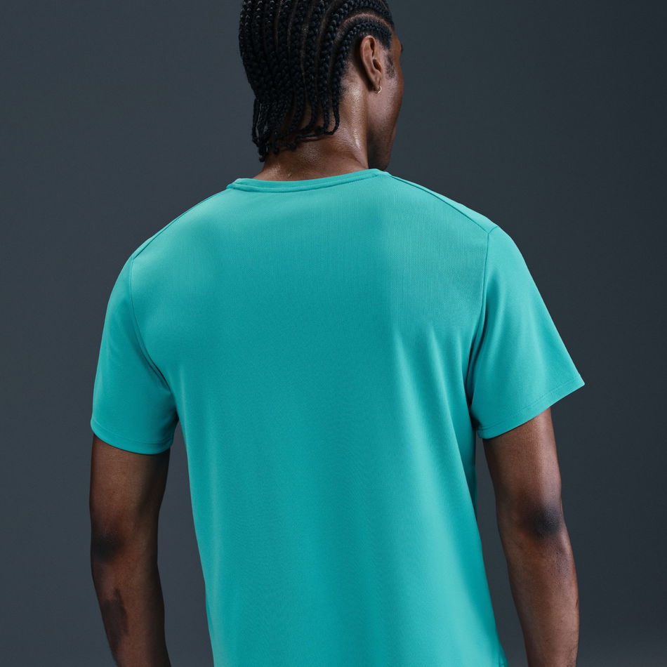 Dri-FIT UV Miler SS Erkek Mavi Tişört