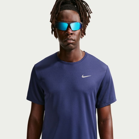 NIKE - Dri-FIT Uv Miler Ss Erkek Mavi Tişört