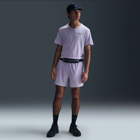 NIKE - Dri-FIT UV Miler SS Erkek Mor Tişört