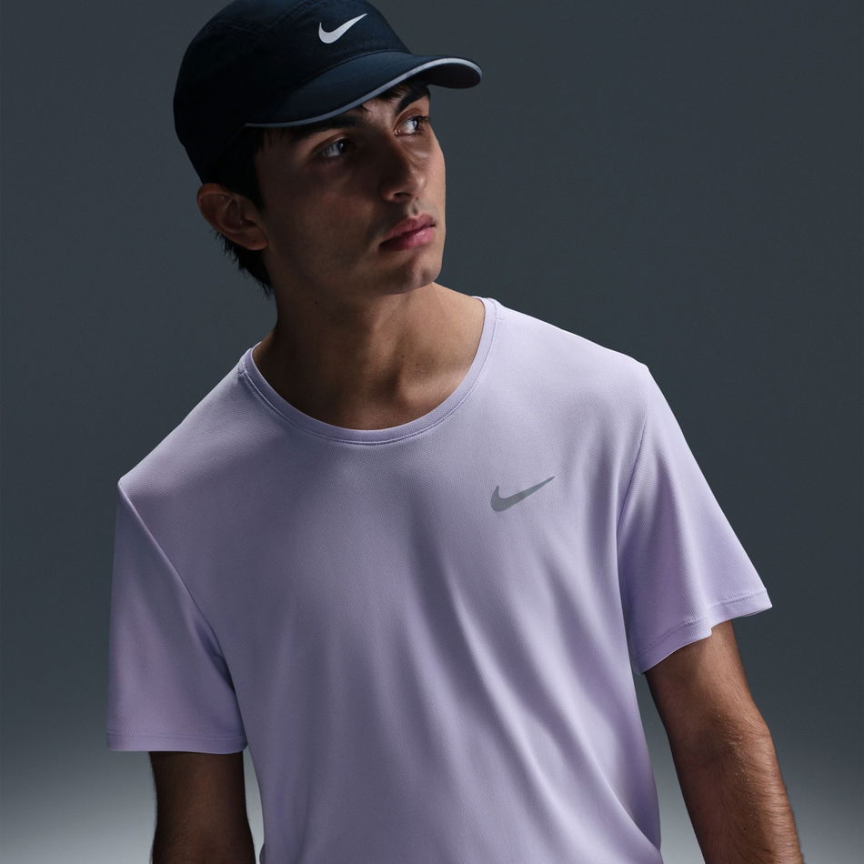 Dri-FIT UV Miler SS Erkek Mor Tişört