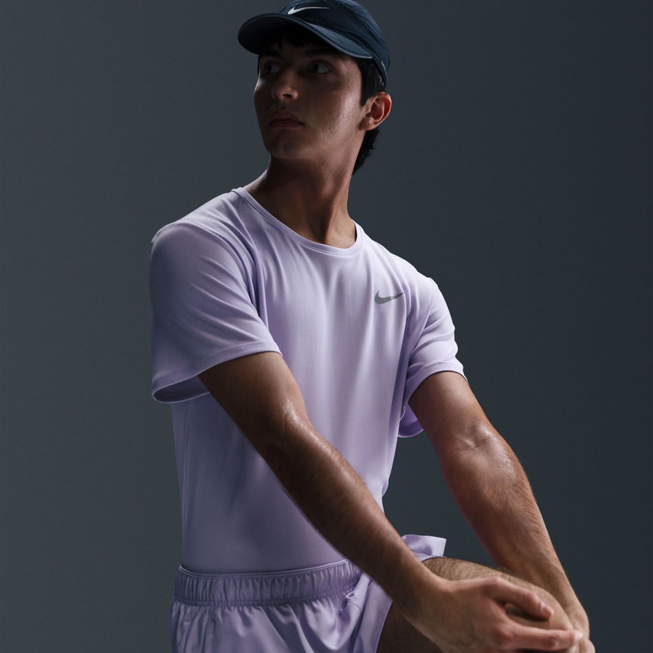 Dri-FIT UV Miler SS Erkek Mor Tişört