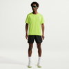 NIKE - Dri-FIT UV Miler Ss Erkek Sarı Tişört (1)