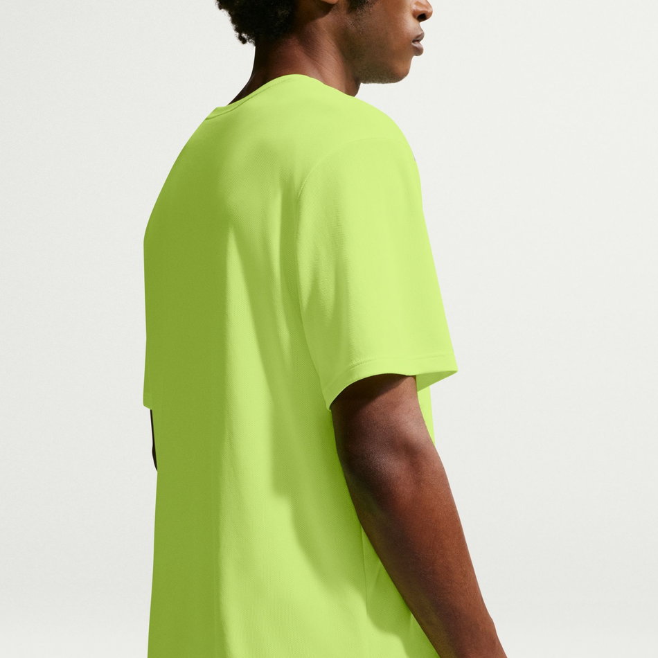 Dri-FIT UV Miler Ss Erkek Sarı Tişört