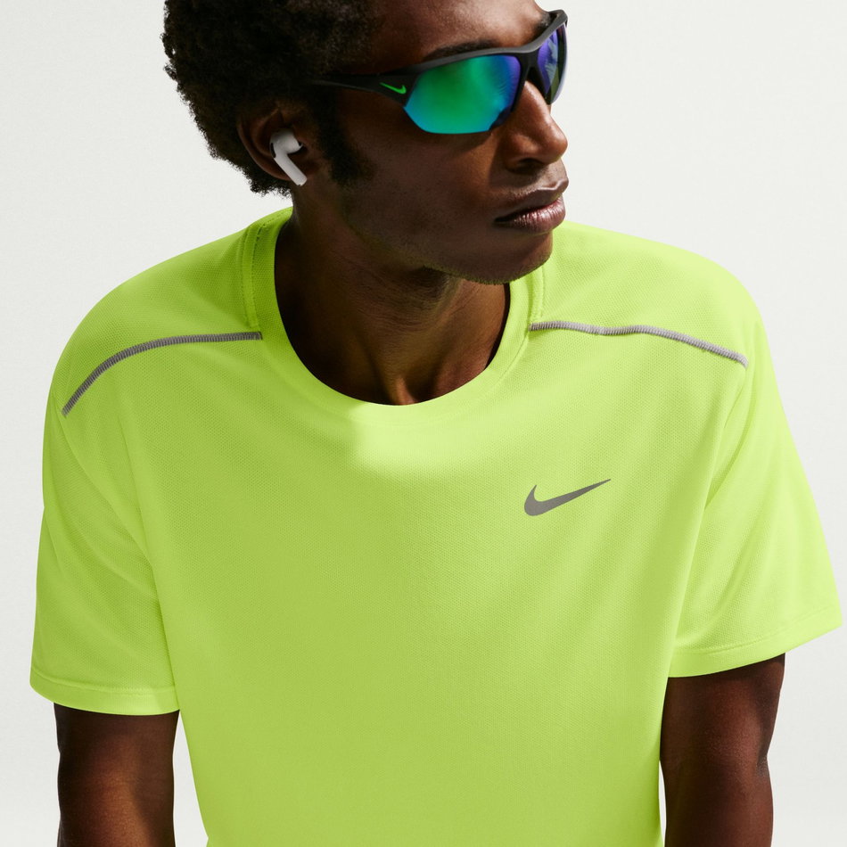 Dri-FIT UV Miler Ss Erkek Sarı Tişört