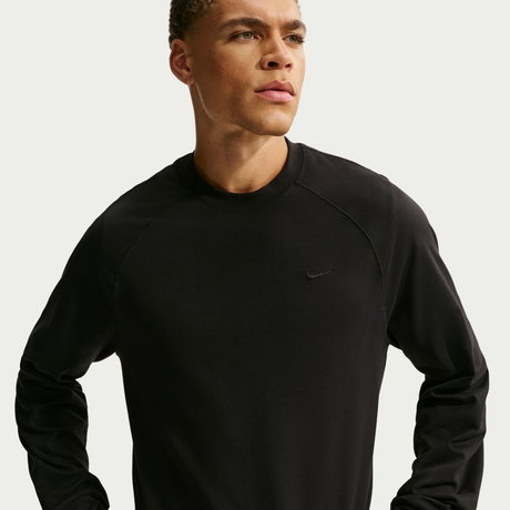 NIKE - Dri-FIT Uv Primary NanoKnit Ls Crew Erkek Siyah Sweatshirt