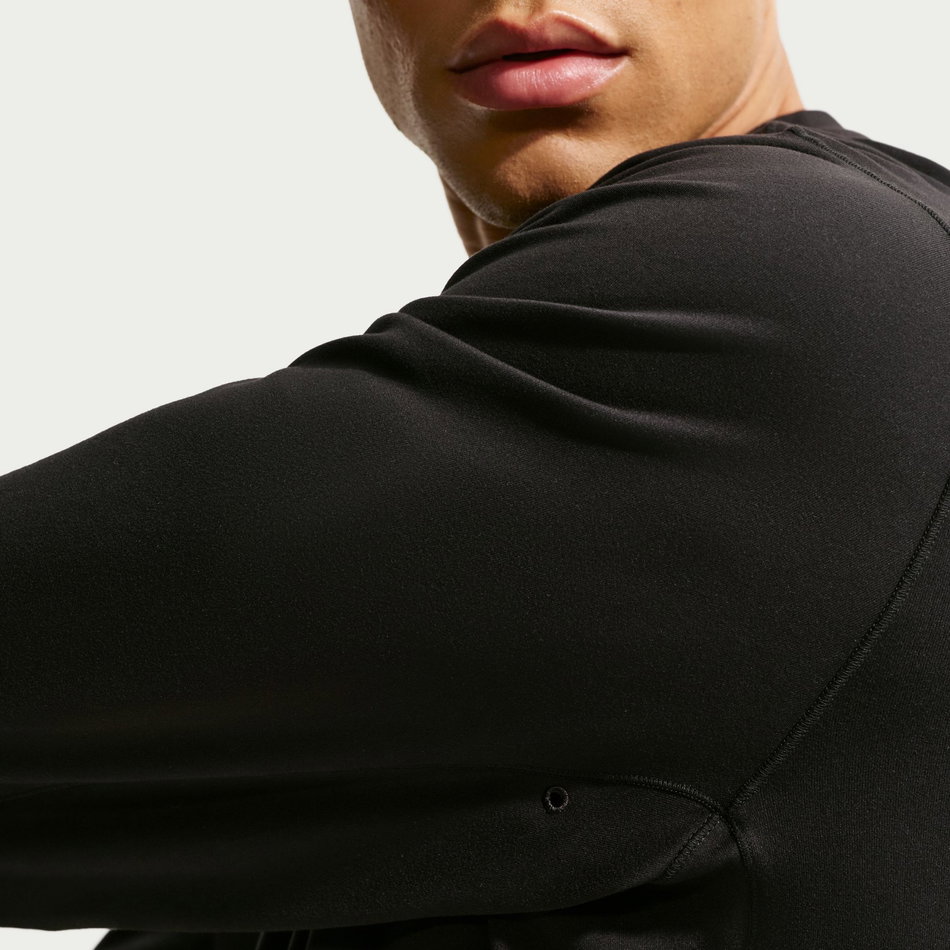 Dri-FIT Uv Primary NanoKnit Ls Crew Erkek Siyah Sweatshirt