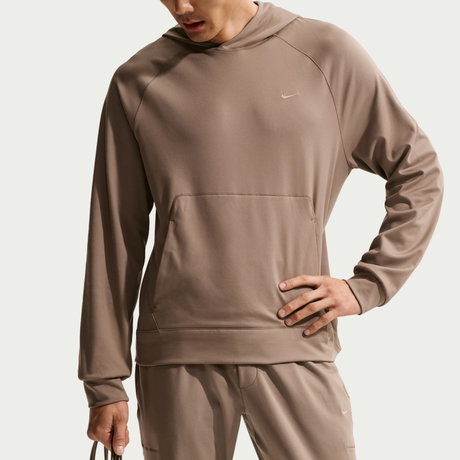 NIKE - Dri-FIT UV Primary NanoKnit Po Ho Erkek Kahverengi Sweatshirt