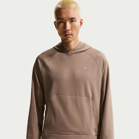 NIKE - Dri-FIT UV Primary NanoKnit Po Ho Erkek Kahverengi Sweatshirt (1)